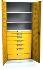 Systemschränke UNI 1950 x 920 x 500 - Fachböden-Schubladen